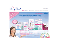 Desktop Screenshot of luvenacare.com